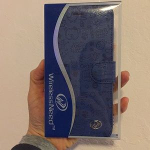 Brand new iPhone 6 Plus phone case/wallet.